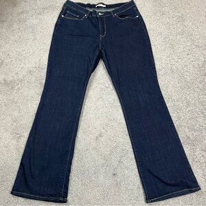 Levi's Deep Indigo Boot Cut Jeans
